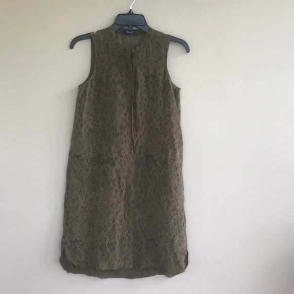 • Madewell • Silk Playa Dress in Leopard Fade XS - Picture 4 of 5